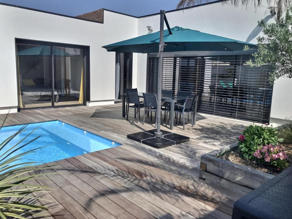 Villa Exceptionnelle Piscine Et Jardin Prive Sejour Haut De Gamme Proche La Rochelle Sainte-Soulle Exterior foto